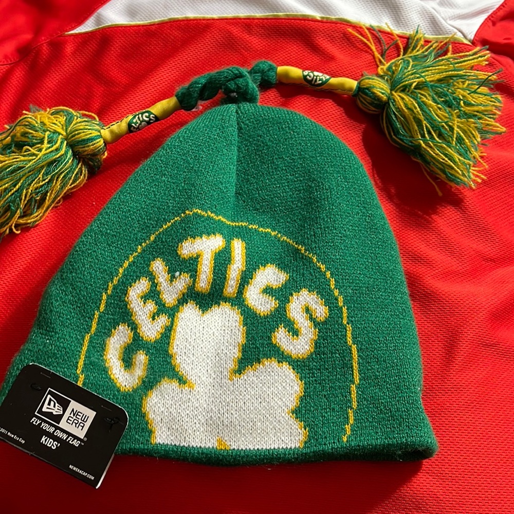 Kids Boston Celtics Knit Hat